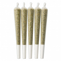Connected Diamond THC-A Pre Roll .7g 5ct - Silver Spoon (S)
