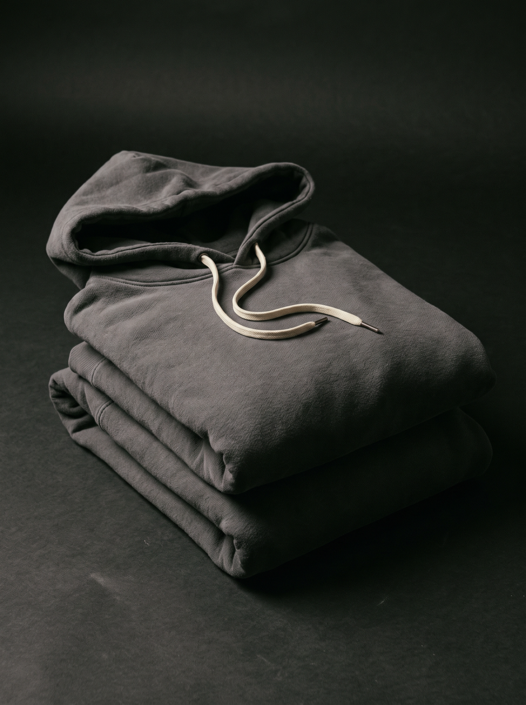 Charcoal Grade A Dropouts heavyweight hoodie